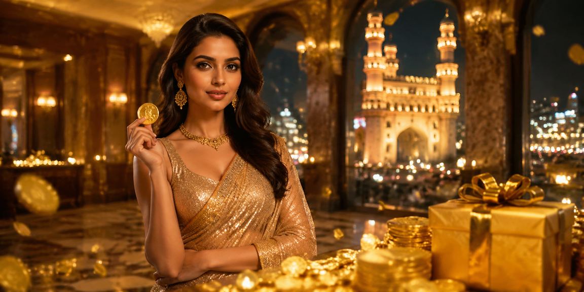 Hyderabad Charminar vibrant nightlife with casino entertainment
